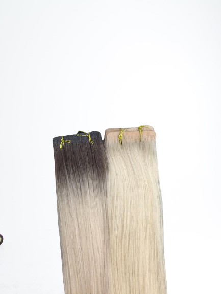 invisible tape in hair extensions