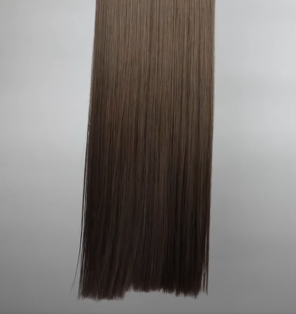 Genius Weft Hair Extensions -  7 Medium Ash Brown