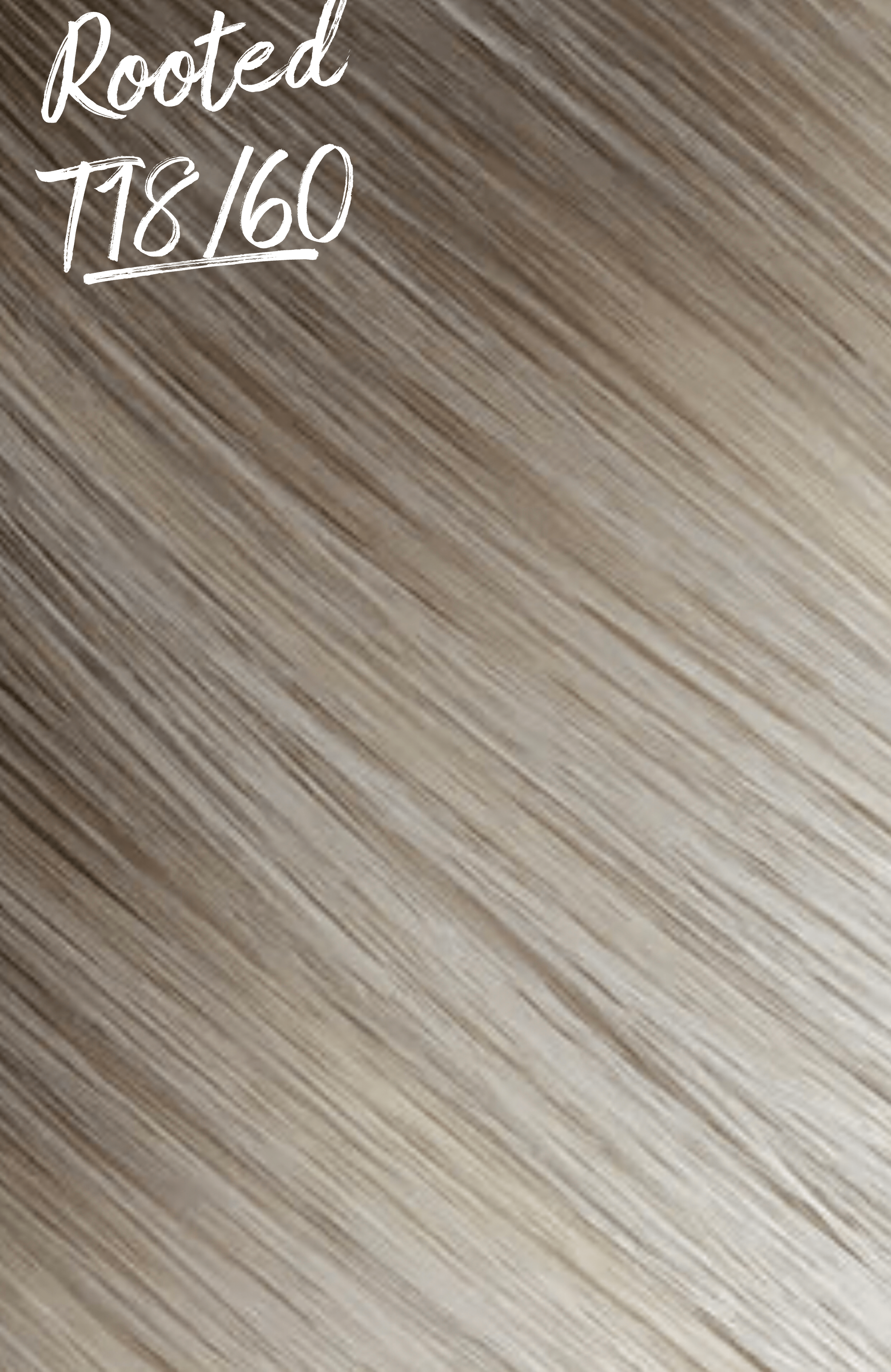 Genius Weft Hair Extensions -Rooted T18/60