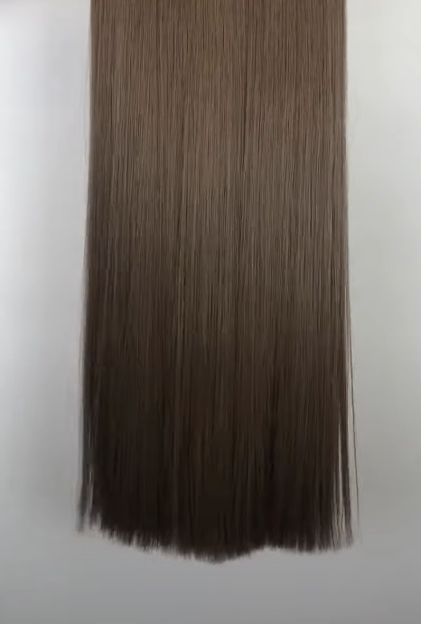 Luxury Machine Weft Hair Extensions #8 Light Brown