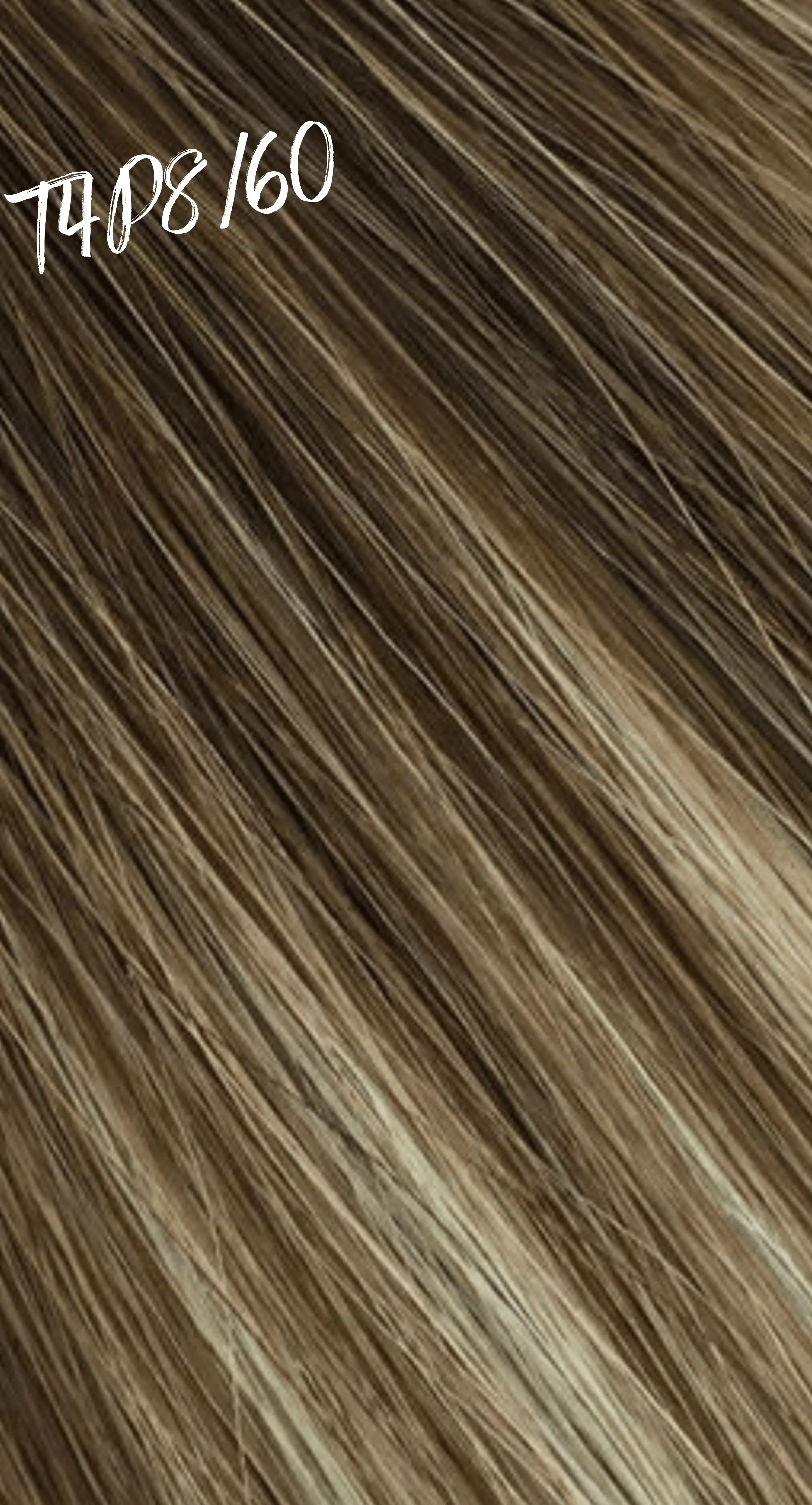 Professional Hand Tied Weft Hair Extensions T4/P8/60