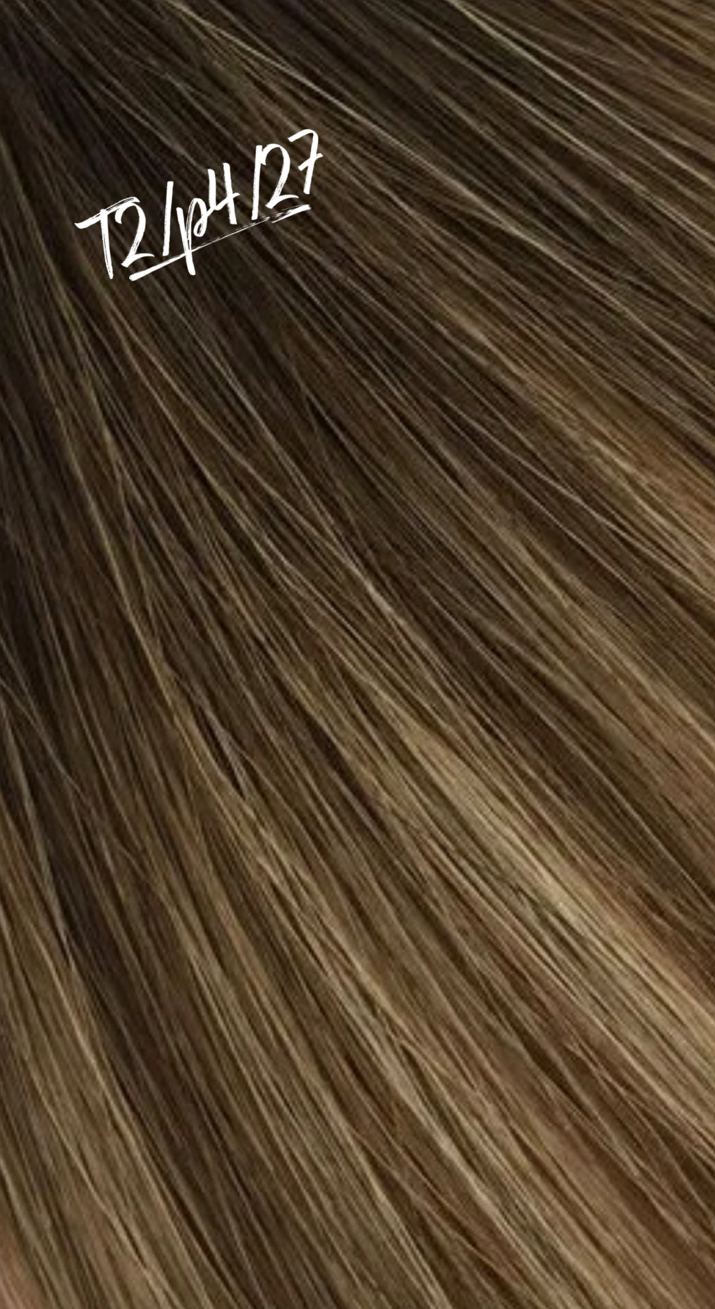 Genius Weft Hair Extensions -Rooted Balayage T2/4/27