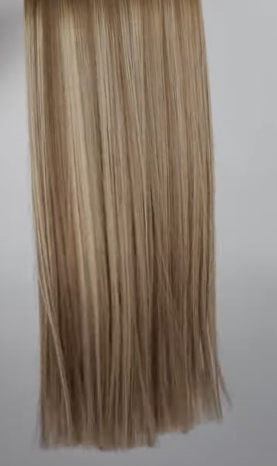 Genius Weft Hair Extensions -  Rooted Balayage T8/P8/22